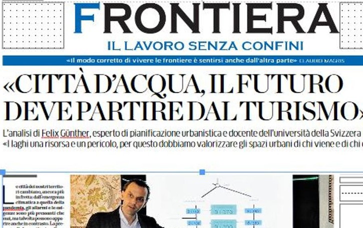 La risorsa laghi tra Como e Ticino Con La Provincia c’è Frontiera