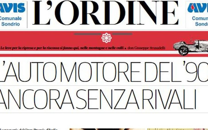 L’automobile e la cultura L’Ordine è speciale
