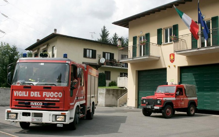 Menaggio, ciao pompieri La caserma verso Grandola