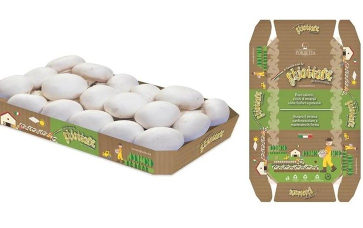Packaging sostenibile A Como la vaschetta riciclabile al 100%