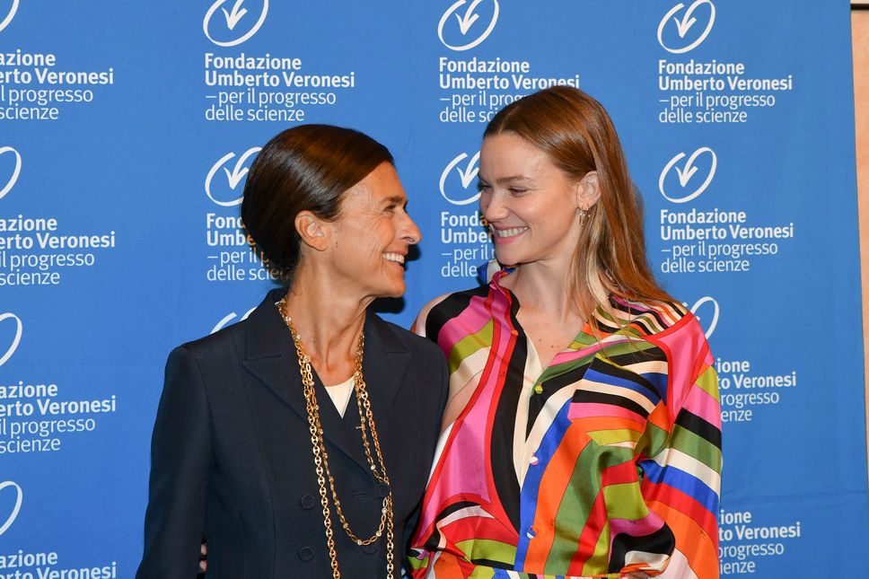 Como serata di gala di Fondazione Veronesi al Teatro Sociale, Francesca Ruffini Stoppani e FIammetta CIcogna