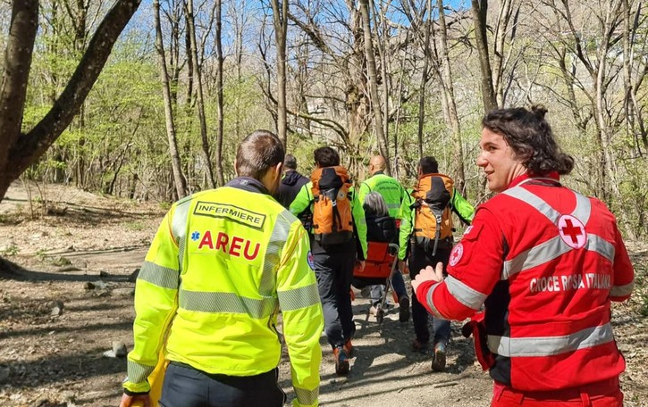 Malore e caduta in montagna Emergenze a Pigra e Dosso del Liro