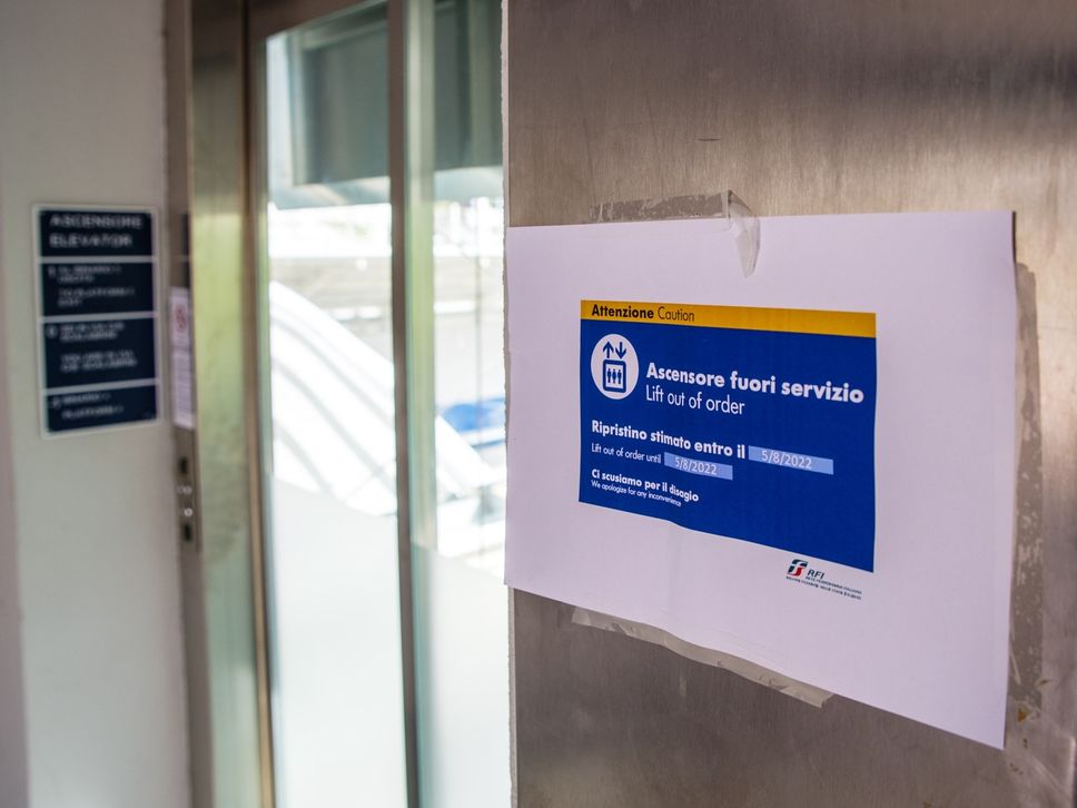 Como di nuovo guasto l’ascensore della nuova stazione unica di Camerlata