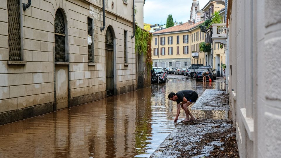 Grandinata storica: la furia del maltempo ha segnato anche Como Grandinata storica: la furia del maltempo ha segnato anche Como