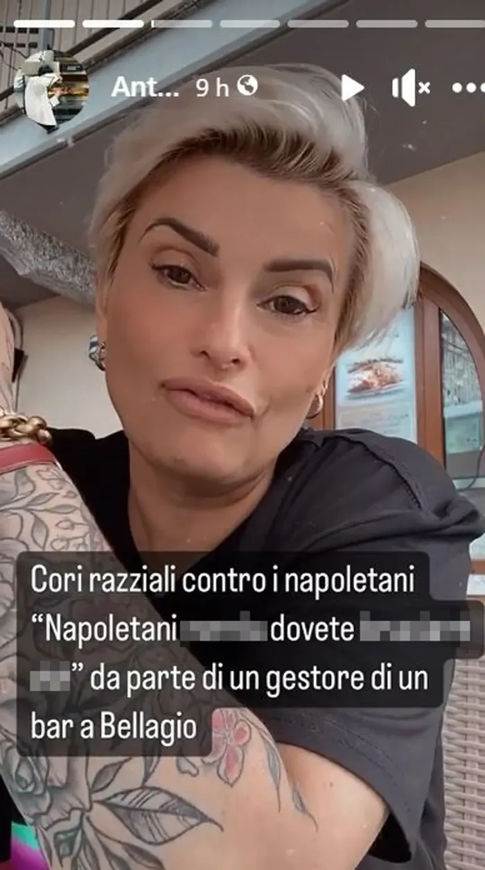 La denuncia di Coppola è stata diffusa tramite le storie di Facebook