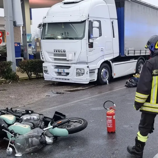 Incidente auto contro moto a Fenegrò, grave un giovane di 23 anni - Cronaca