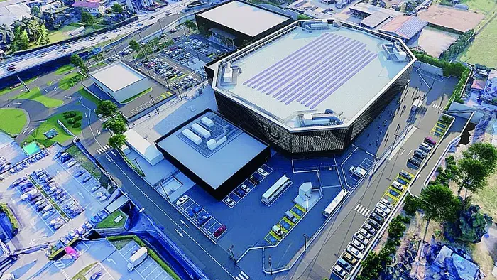 Nuove immagini della Cantù Arena: avrà anche un logo