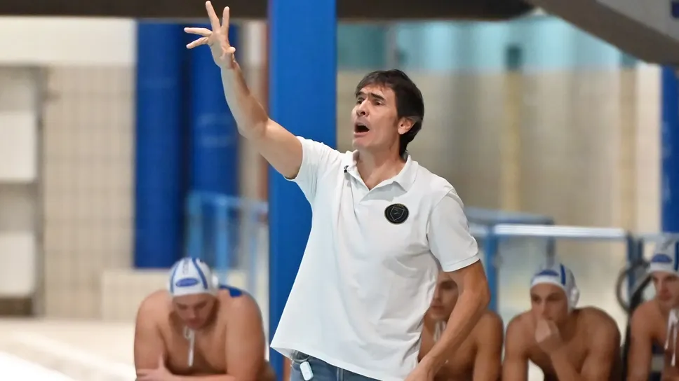 Il coach Predrag Zimonjic Il coach Predrag Zimonjic