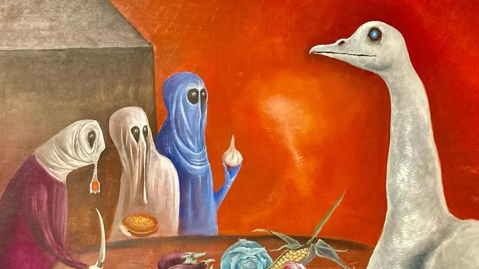 Leonora Carrington, Grandmother Moorhead’s Aromatic Kitchen, 1974