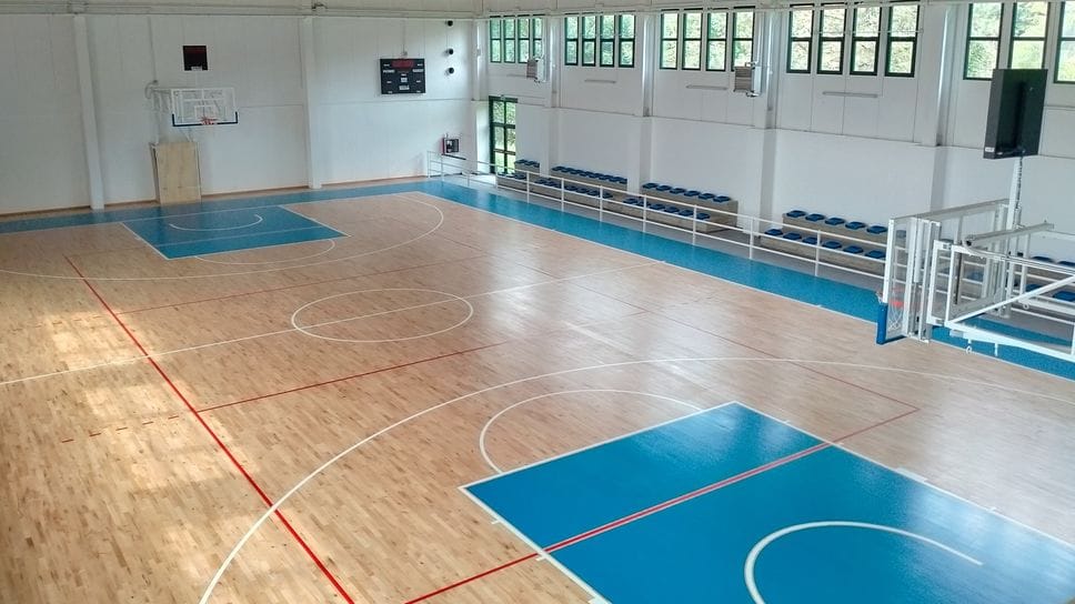 L’impianto è la “casa” del Basket Sant’Ambrogio
