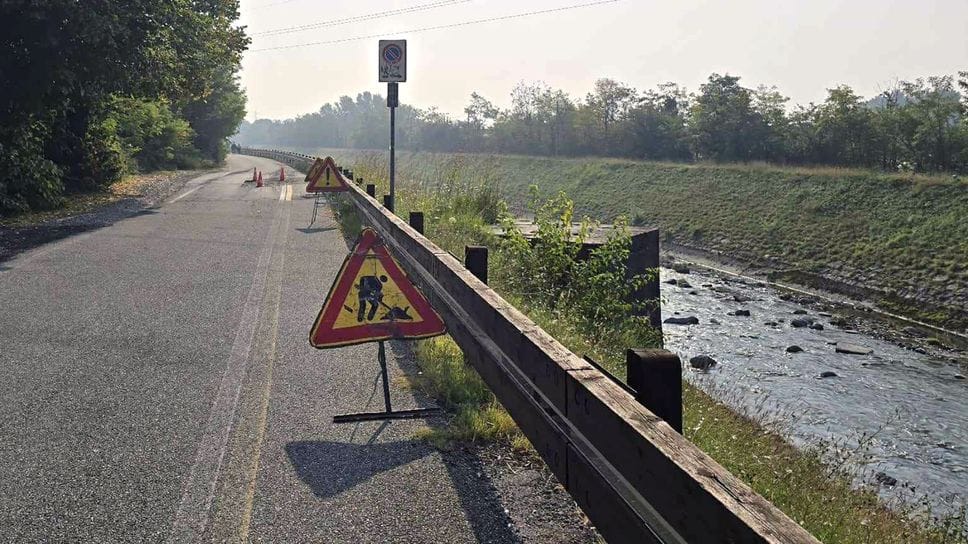 Una delle zone del torrente Lambrone dove si andrà ad intervenire nelle prossime settimane  (Bartesaghi)