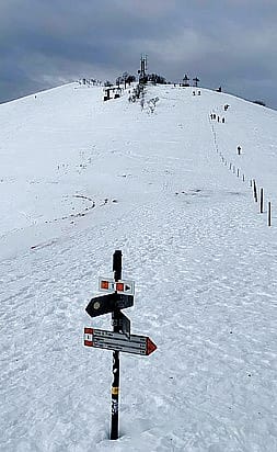 Il San Primo innevato Il San Primo innevato