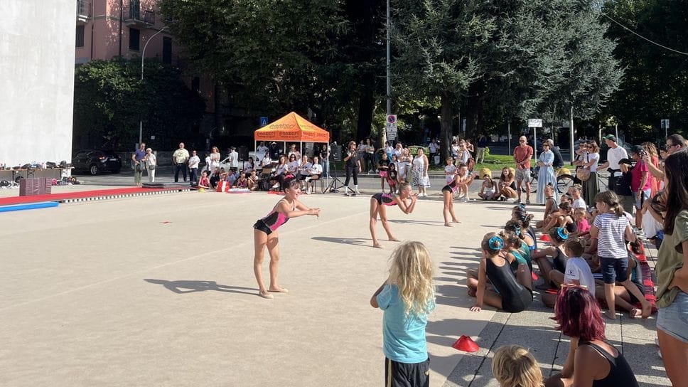 Uno degli eventi organizzati per la giornata dello sport in città Uno degli eventi organizzati per la giornata dello sport in città