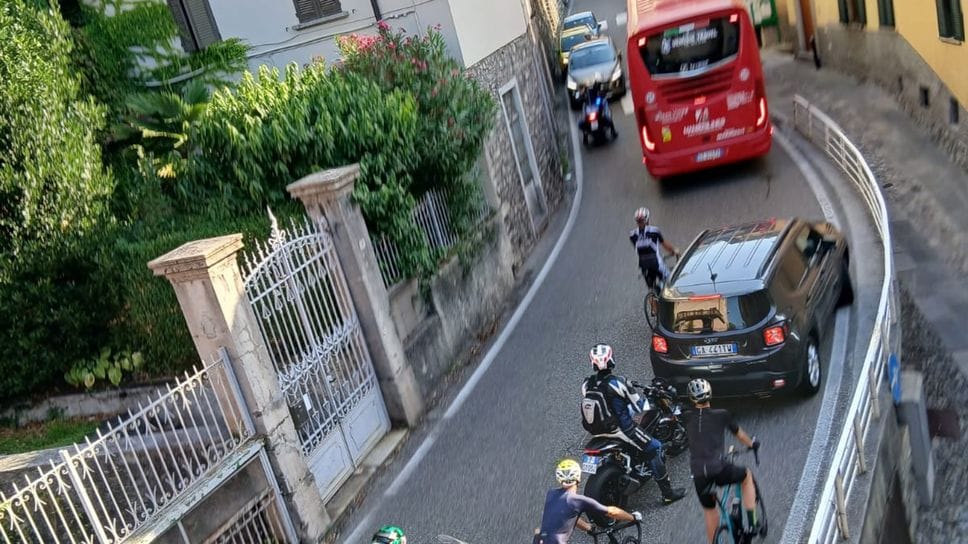 L’incidente stamattina alle 9.30 circa L’incidente stamattina alle 9.30 circa