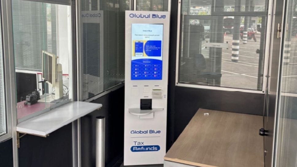 Il kiosk digitale a Ponte Chiasso