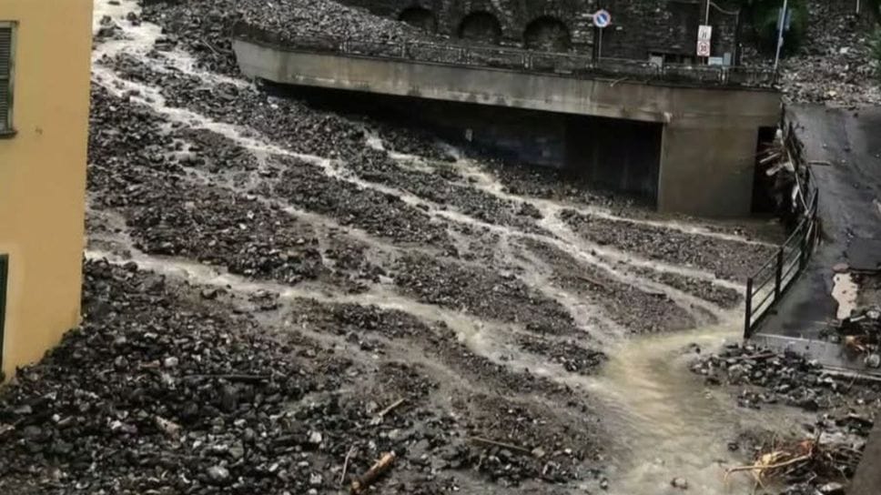 I danni provocati in località Girola da una delle tre alluvioni di settembre a Blevio I danni provocati in località Girola da una delle tre alluvioni di settembre a Blevio