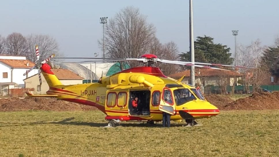 È intervenuto l’elisoccorso a Blevio È intervenuto l’elisoccorso a Blevio