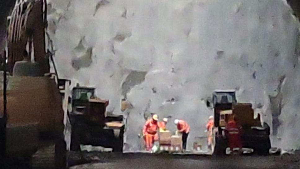 Una delle cinque volate all’interno della Comacina da settembre Una delle cinque volate all’interno della Comacina da settembre