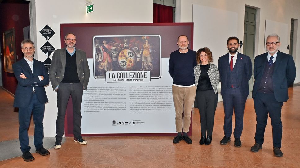 Da sin.: Piero Mazzoli, Max De Ponti, Alessandro Rapinese, Veronica Vittani, Enrico Colombo e Bruno Fasola (foto Cusa)