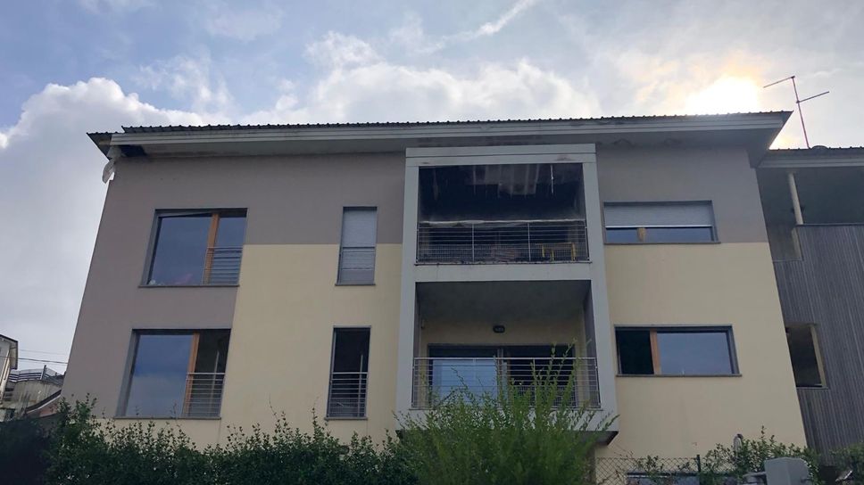 La palazzina di via Rosselli ancora inagibile