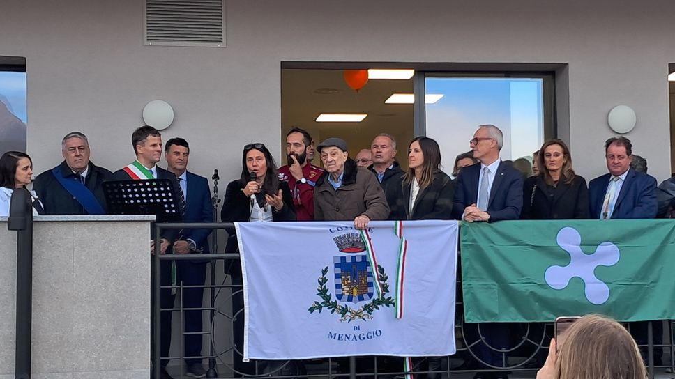 L’intervento del ministro della disabilità, Alessandra Locatelli durante la cerimonia di inaugurazione