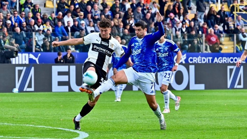 Alvaro Morata in azione Alvaro Morata in azione