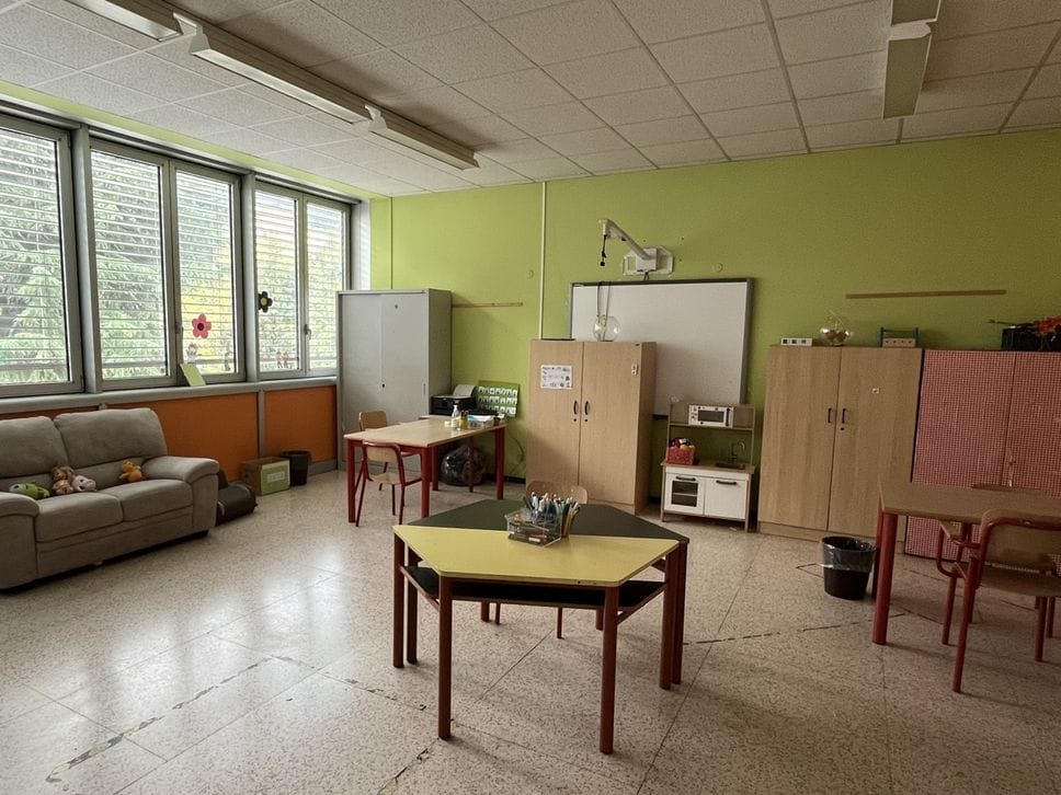 Una delle aule di decompressione utilizzate dagli studenti con bisogni educativi specifici
