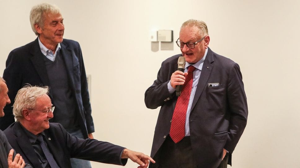 Roberto Allievi è intervenuto alla presentazione del libro su Arnaldo Taurisano Roberto Allievi è intervenuto alla presentazione del libro su Arnaldo Taurisano