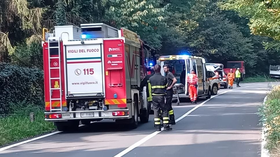 I soccorritori sul luogo dell’incidente I soccorritori sul luogo dell’incidente
