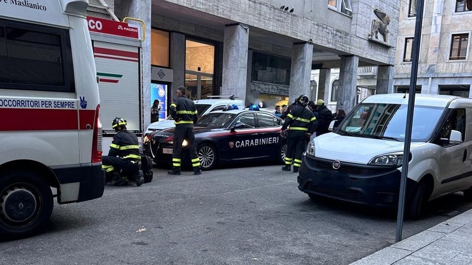 Intervento per un soccorso e per uno scippo in via Albertolli