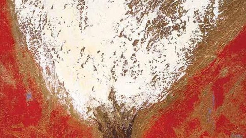 “Luce dì'albero”, un quadro dell’artista contemporanea Elide Cabassi