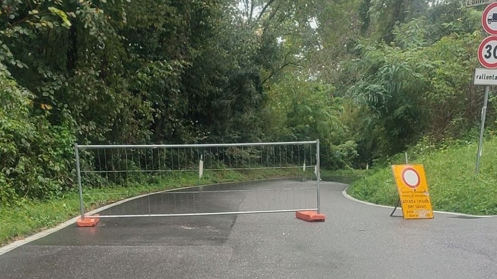 La strada chiusa da tempo