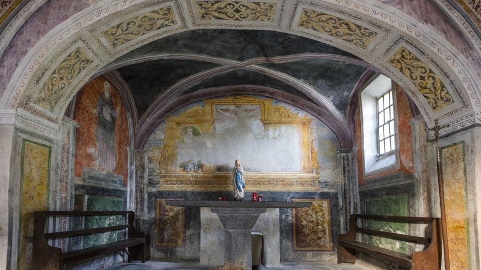 La chiesa di San Martino a Careno