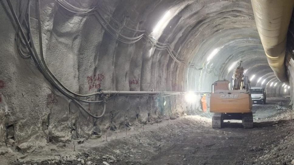 La galleria Comacina della Variante, nel portale di Colonno, è avanzata di 30 metri nel mese di settembre