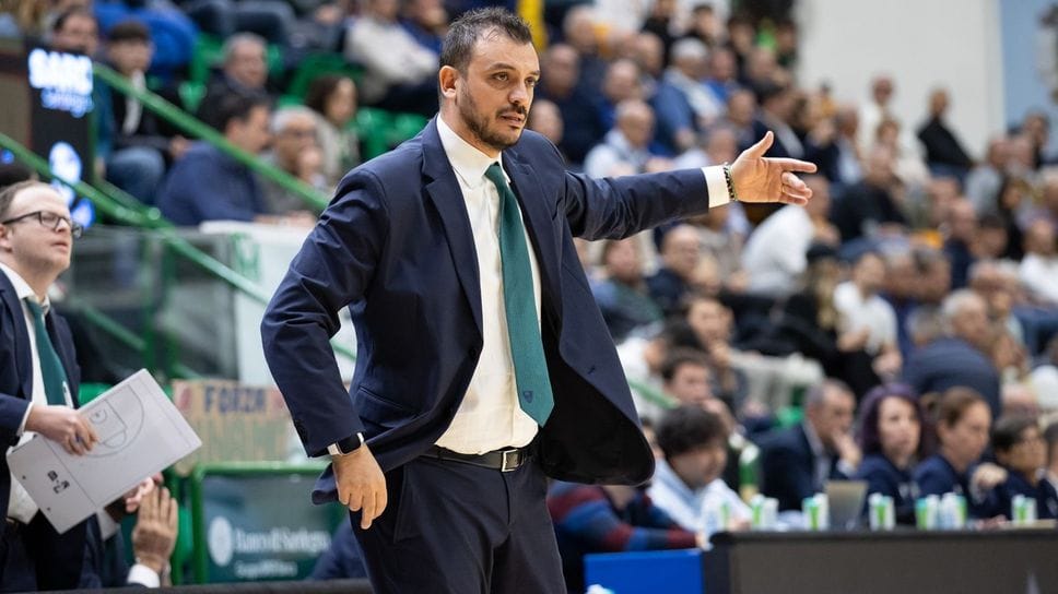 Nicola Brienza, allenatore dell’Acqua S.Bernardo Cantù