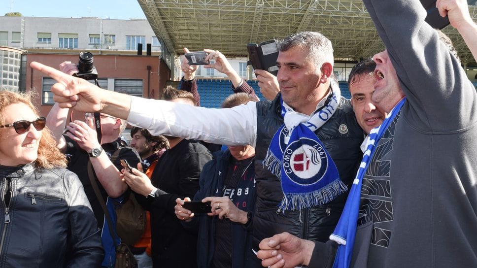 Roberto Felleca il giorno della promozione   nel 2019