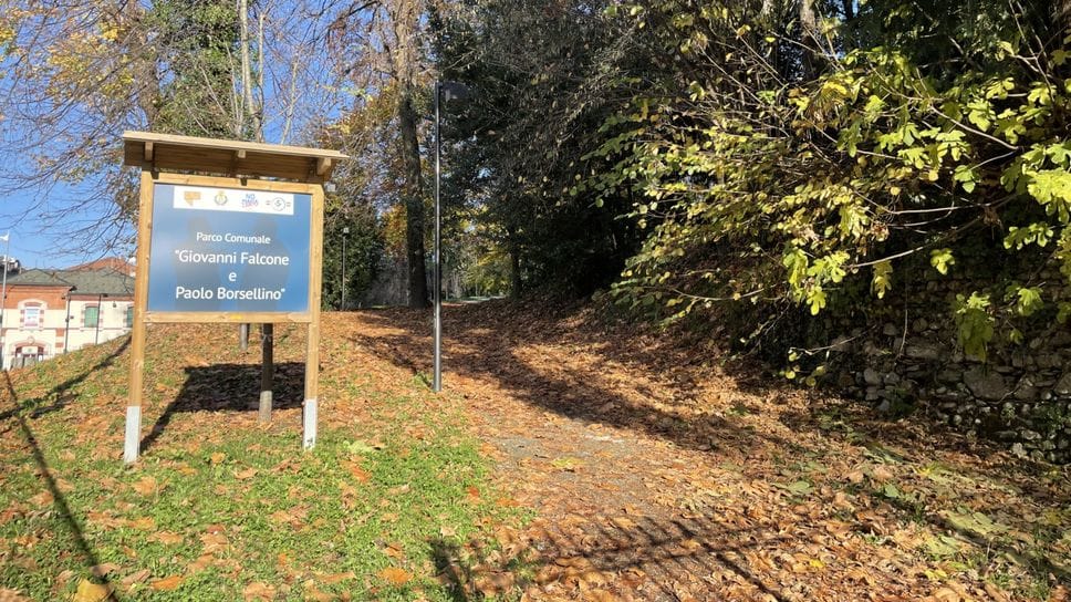 il parco Falcone e Borsellino di Cantù: qui l’ultimo episodio