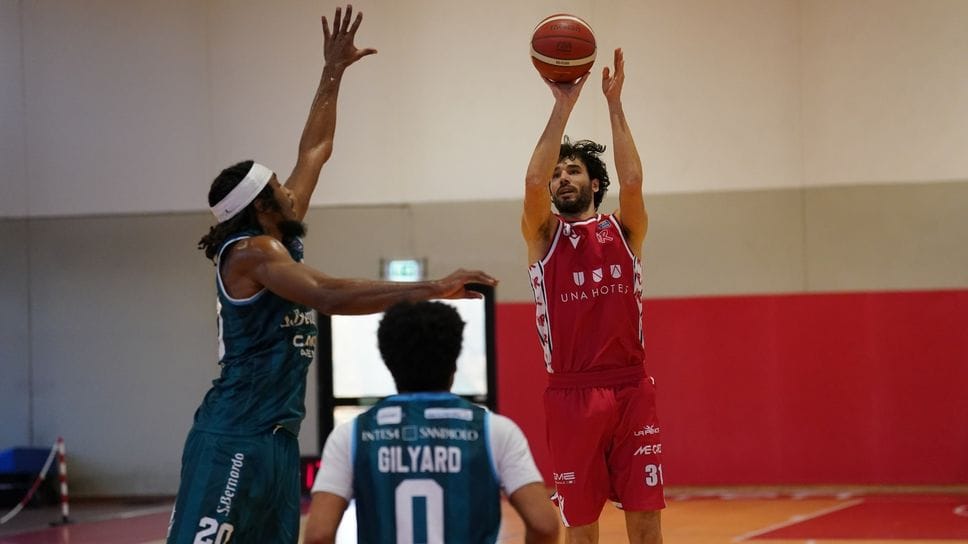 Un momento dell’amichevole