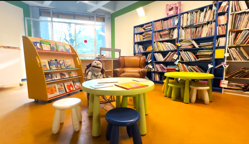 La biblioteca dell’asilo di Salita Cappuccini