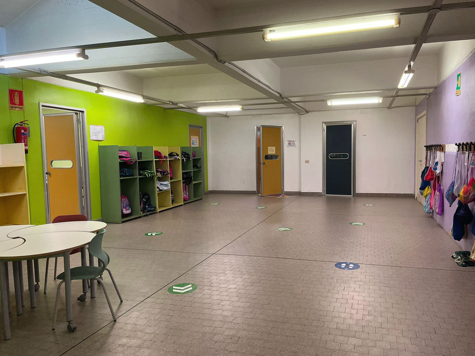 La sezione della scuola primaria in cui si pensa che verrà trasferito l’asilo