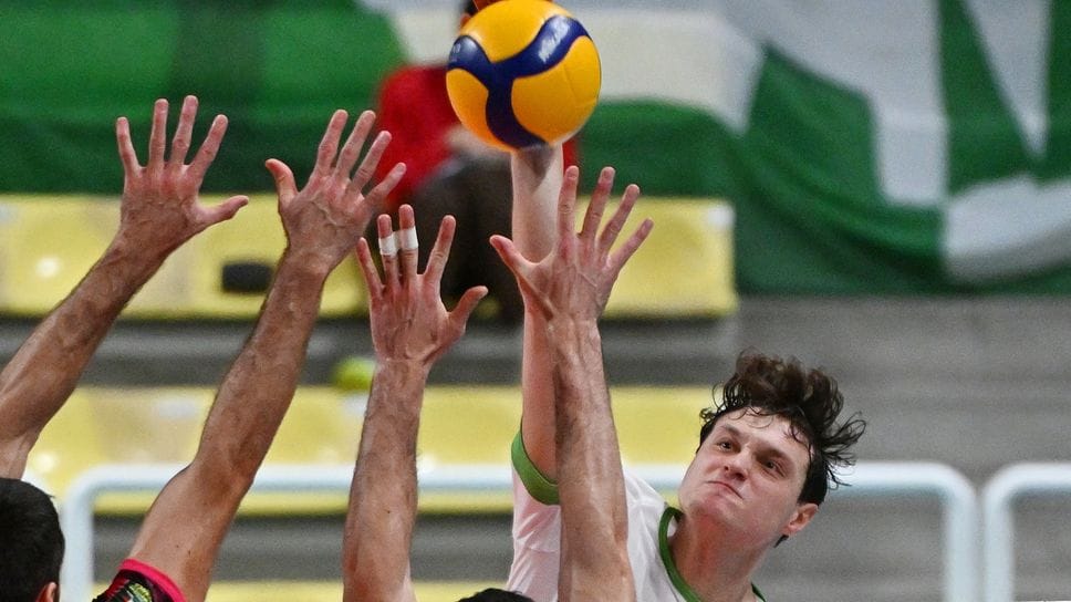 Meschiari in azione  durante una partita