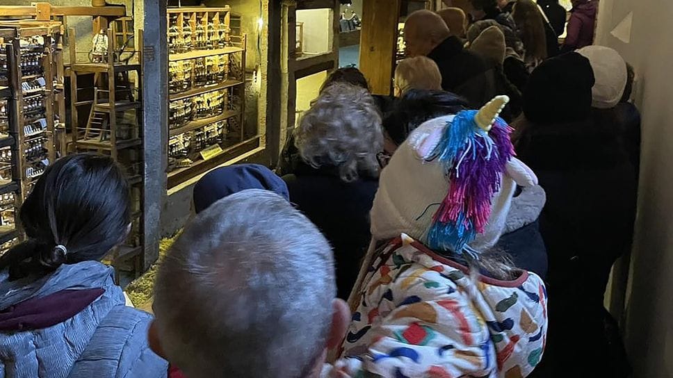 Il presepe meccanico visitato da migliaia di persone ogni anno