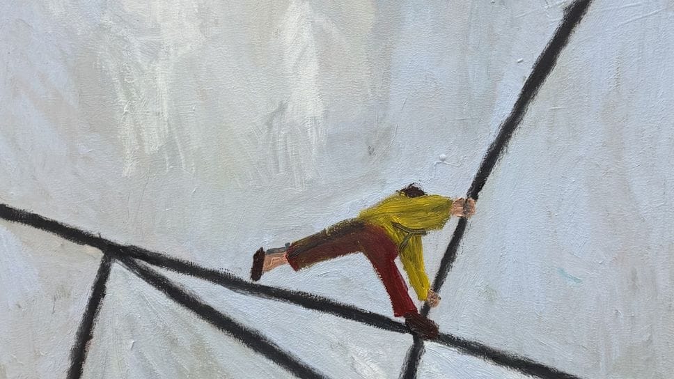 Uno dei quadri di Turati