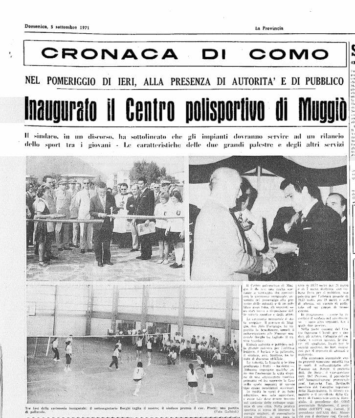 La “Provincia” del 5 settembre 1971