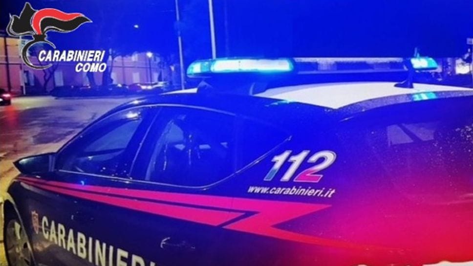 In azione i carabinieri della stazione di Cantù e i colleghi della squadra di intervento operativo