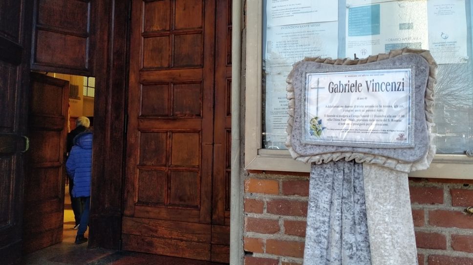Gabriele Vincenzi aveva quarant’anni