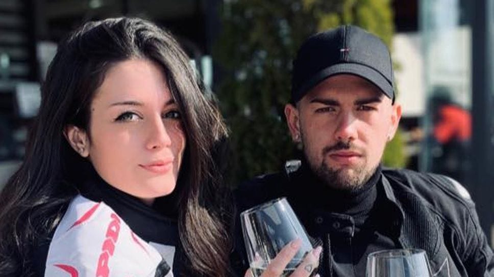 Giulia Masiello, 26 anni, con il fidanzato Andrea Zordan