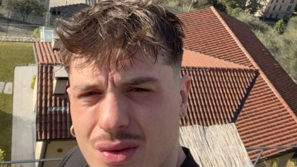 Uno dei selfie di Olly