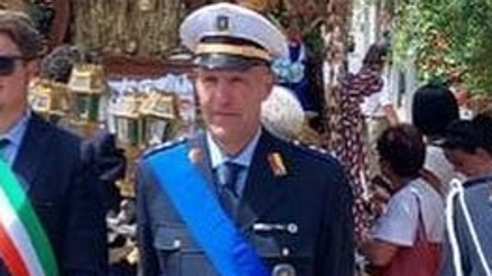 Il nuovo comandante è Fabio Fonte, 60 anni