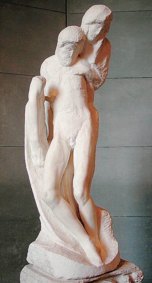 La Pietà Rondanini di Michelangelo